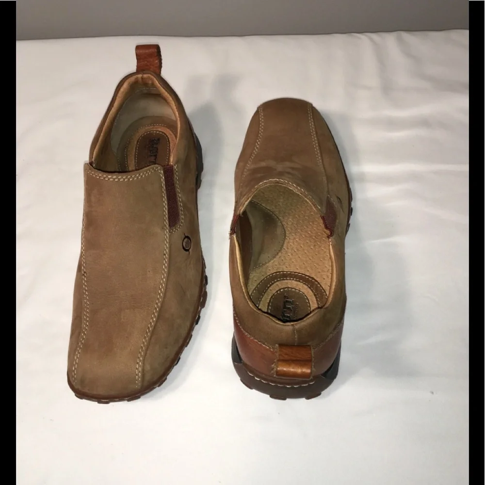 Men's Slip-On Loafers in Brown - Comfortable Casual Shoes